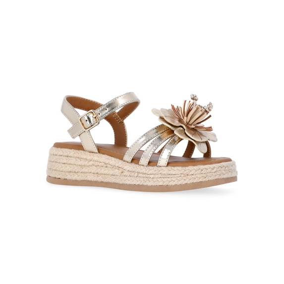 Wonder Nation Little Girls and Big Girls Mommy & Me Wedge Sandals