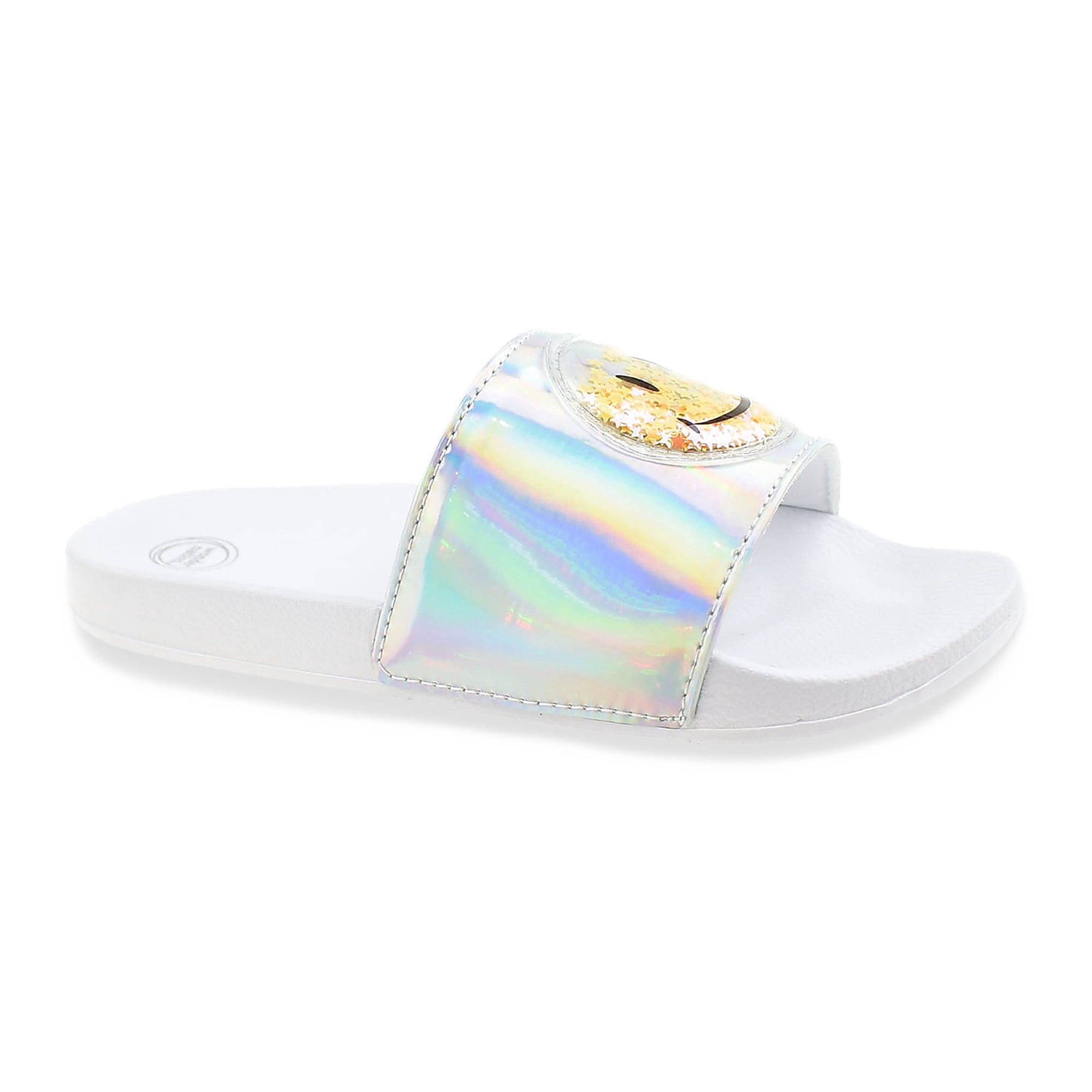 Wonder Nation Little and Big Girls Pool Slide Sandals