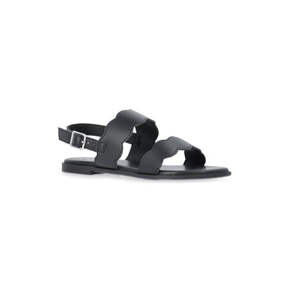 Wonder Nation Girls Two-Strap Slingback Sandals