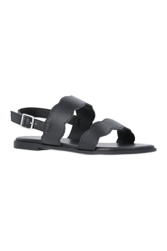 Girls Two-Strap Slingback Sandals