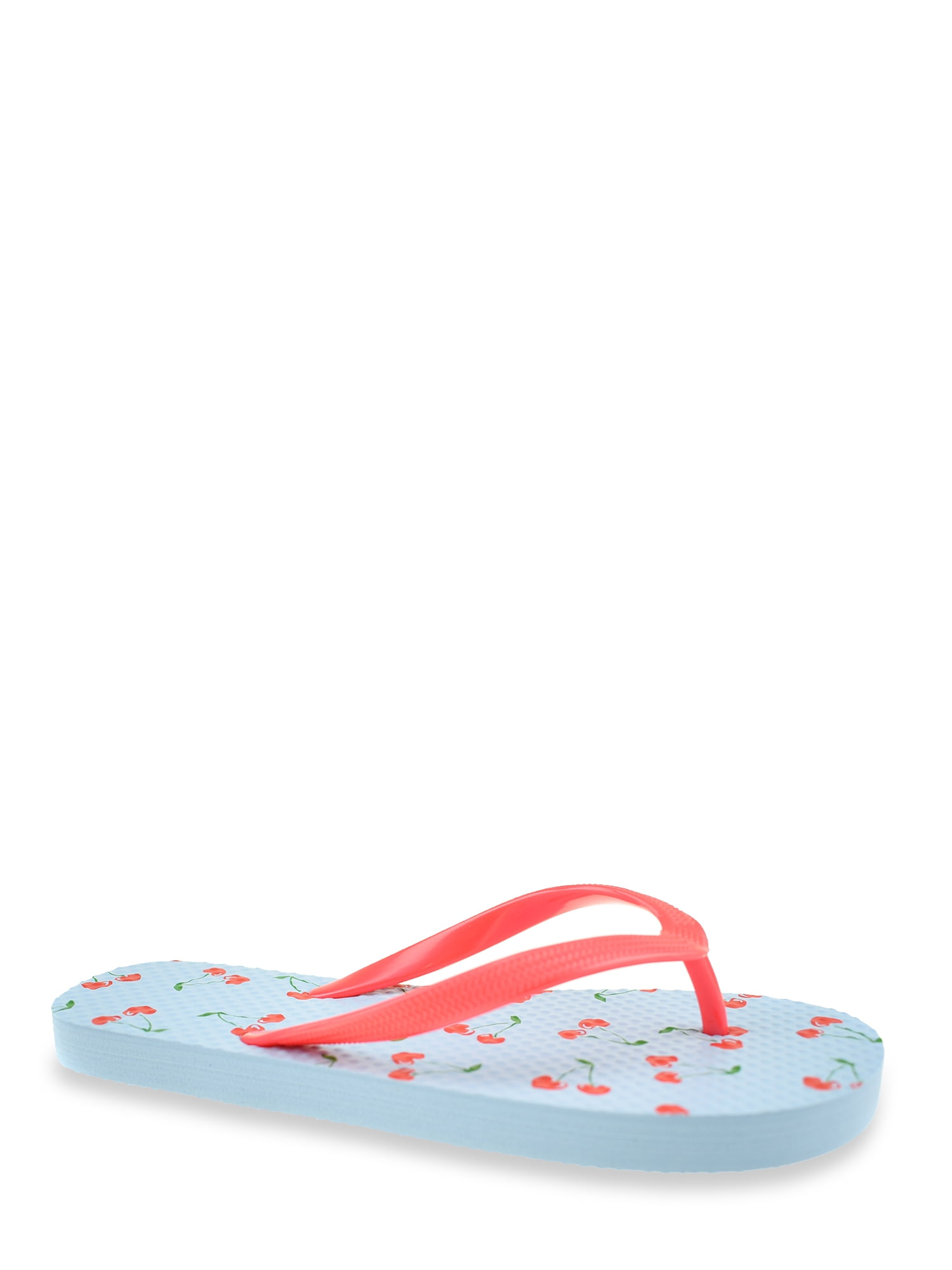 Wonder Nation Girls Printed Flip Flop Sandals