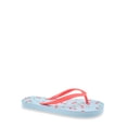 thumbnail image 1 of Wonder Nation Girls Printed Flip Flop Sandals, 1 of 5