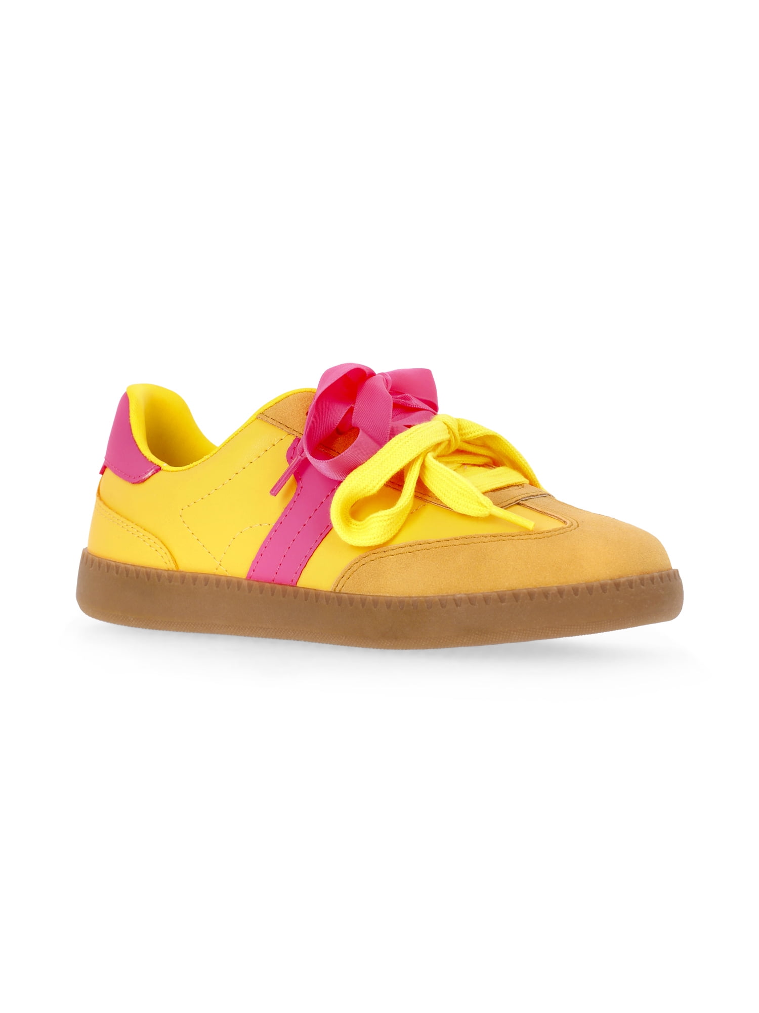 Wonder Nation Little and Big Girls Casual Soccer Sneakers