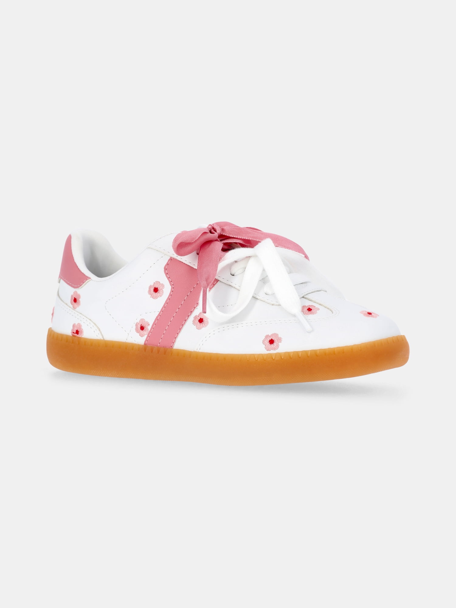 Wonder Nation Little and Big Girls Casual Soccer Sneakers