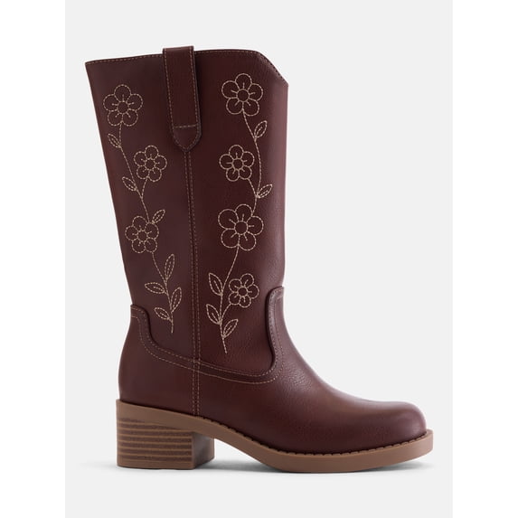 Wonder Nation Little and Big Girls Tall Riding Boots