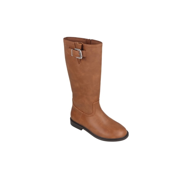 Wonder Nation Little and Big Girls' Tall Riding Boots with Buckle