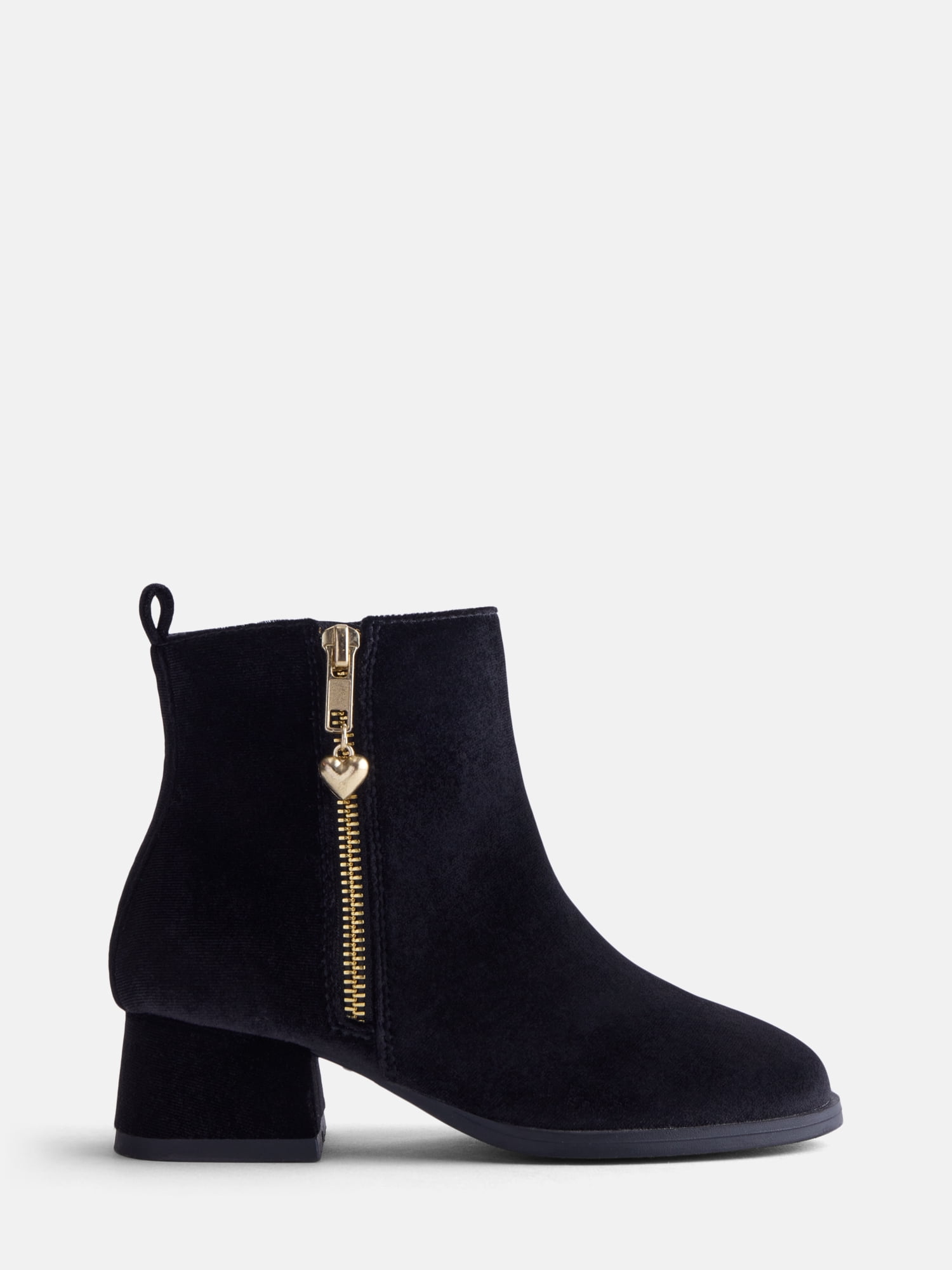 Wonder Nation Girls Faux Suede Velvet Boots