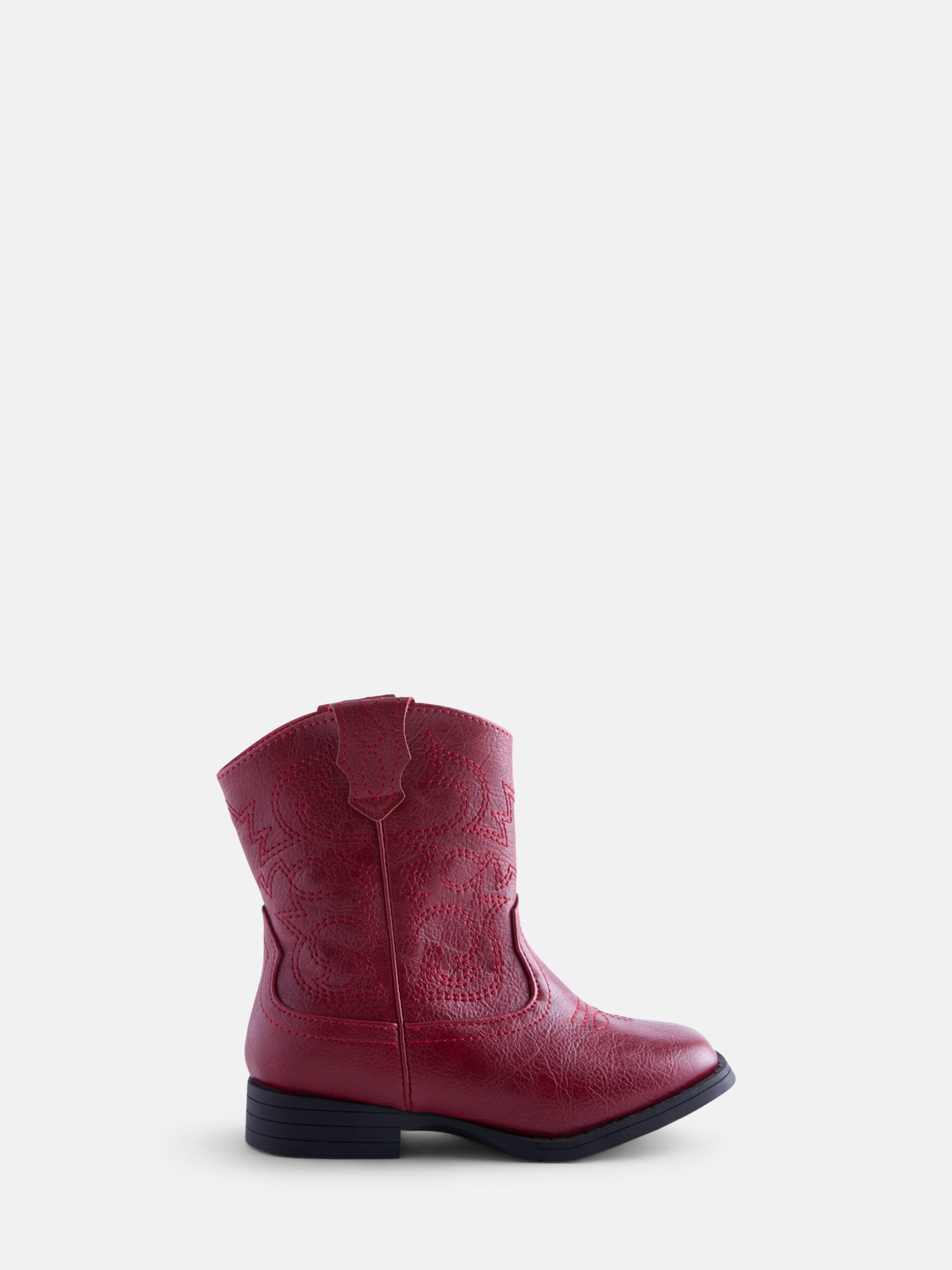 Wonder Nation Little and Big Girls' Western Cowgirl Boots