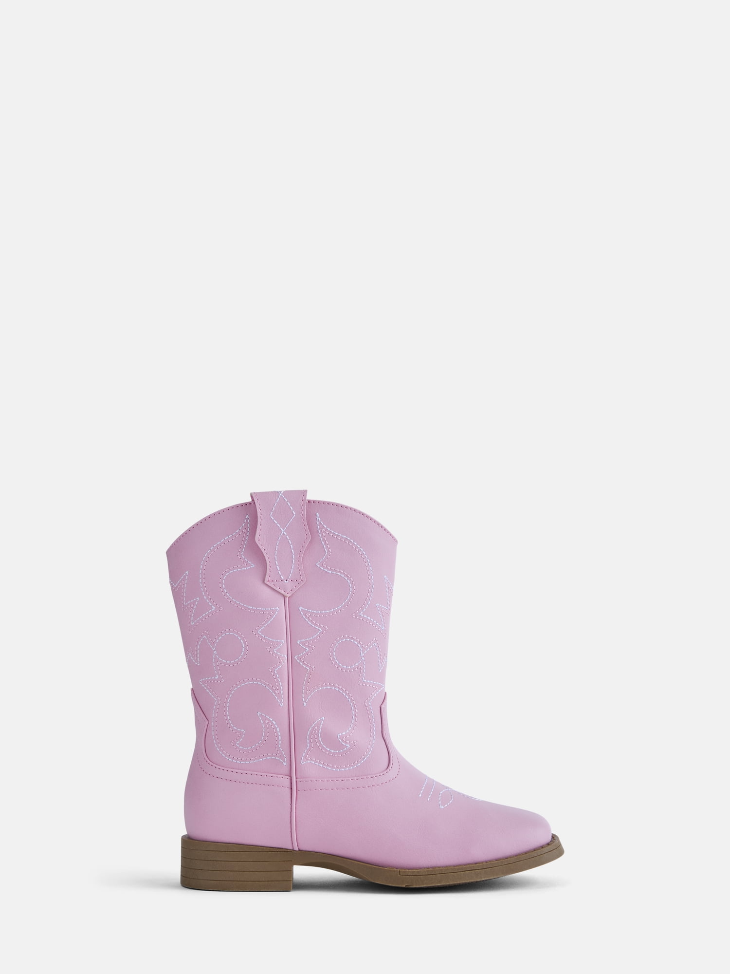 Wonder Nation Toddler & Big Girls Western Cowboy Boots