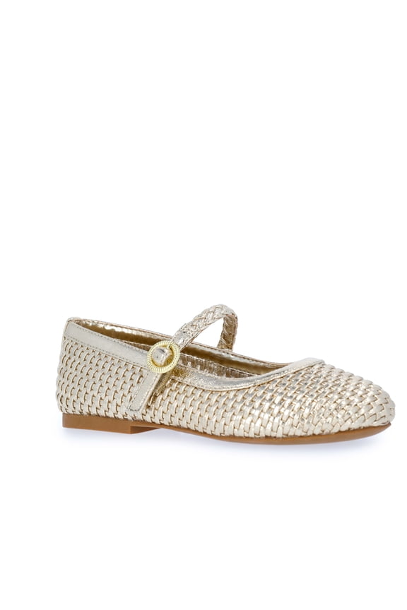 Little and Big Girls' Woven Ballet Dress Shoes