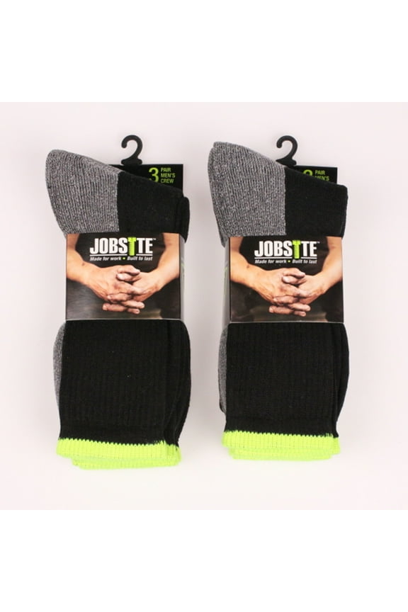 GMI Mens Working Crew Sock with Soil Guard (1 Pack)