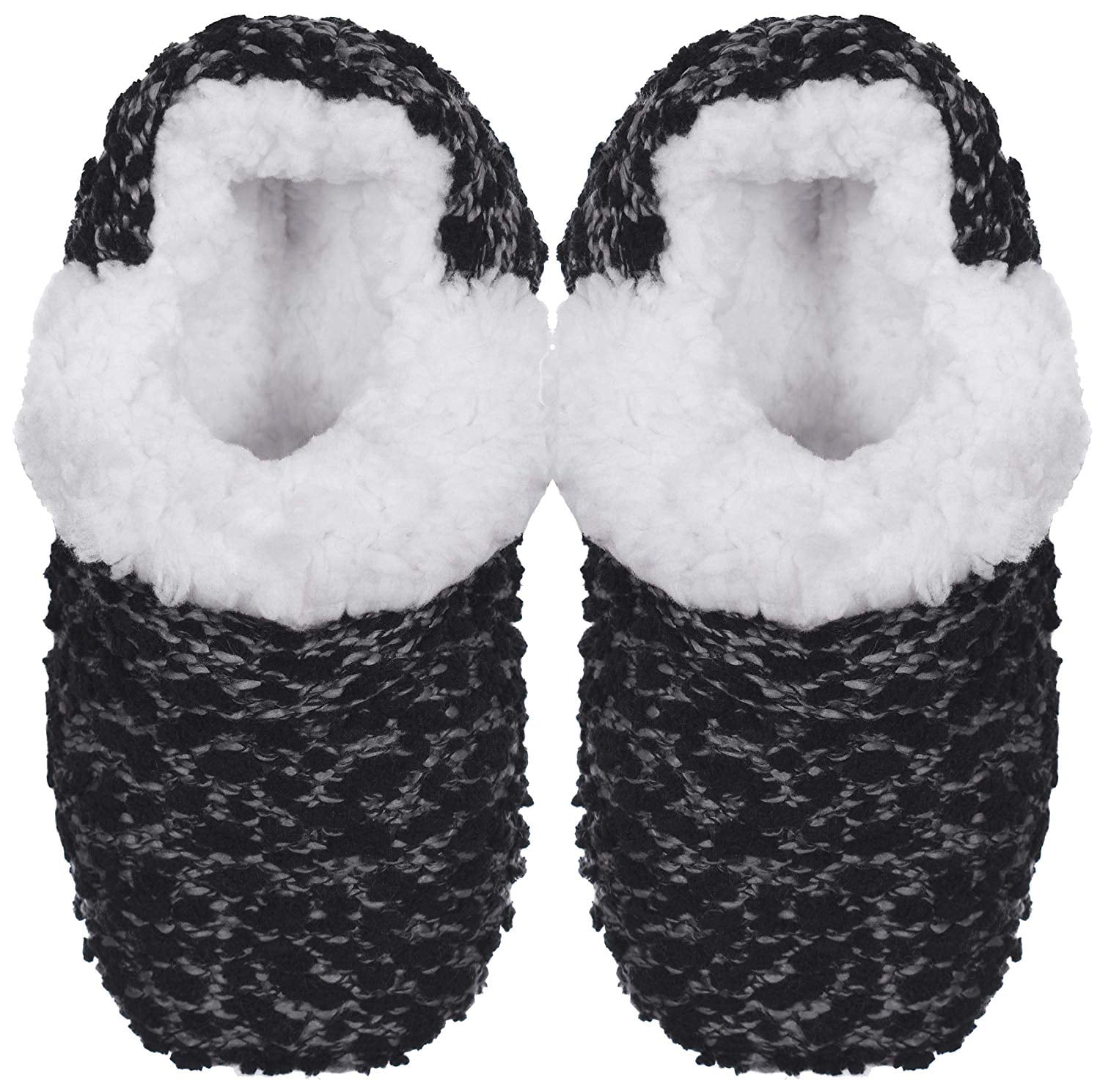 GMI Women s Warm Slippers Soft Fleece Lined Gripper Sole Slip on In 3