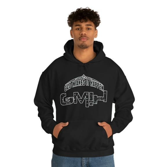 GMIH-Hooded Sweatshirt Faithful Fashion: Christian Hoodie for Men & Women