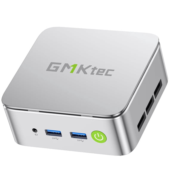 GMKtec G10 Mini PC, AMD Ryzen 5 3500U, 16GB RAM 512GB SSD, Mini Desktop Computers, WiFi5, BT5, Office Home Business HTPC, Triple 4K Display