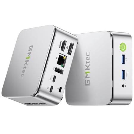 GMKtec G10 Mini PC Ryzen 5 3500U (Beats N150), 16GB RAM 1TB SSD 2.5GbE NIC LAN Office Home Desktop Computers, Triple 4K Display, WiFi, BT, USB-C, DP