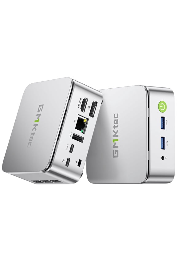 G10 Mini PC, 16GB RAM 512GB SSD, AMD Ryzen 5 3500U (MAX 3.7 GHz) , Office Home Desktop Computers, 2.5GbE NIC LAN , Triple 4K Display