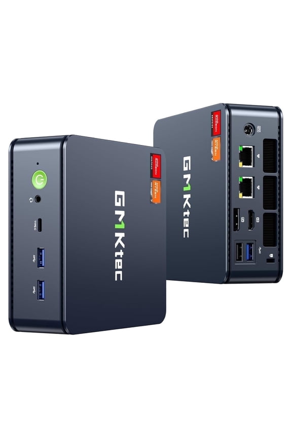 Gaming Mini PC, 16GB RAM 1TB SSD, AMD Ryzen 7-7840HS(MAX5.1GHz), Mini Desktop Computer, Dual 2.5G LAN, WiFi 6/BT 5.2, Type-C, NucBox K6