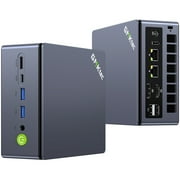 GMKtec Mini PC, 16GB RAM 512GB SSD, AMD Ryzen 7 PRO 6850H(up to 4.7GHz), Desktop Mini Computers, Oculink, Dual TYPE-C, Dual RJ45 2.5G, NucBox M7