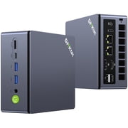 GMKtec M7 Ultra Mini PC AMD Ryzen 7 PRO 6850U MAX 4.7GHz, 32GB RAM 1TB SSD, 2.5GbE NIC LAN Office Home Desktop Computers, Quad 4K Display, WiFi, BT, USB-C, DP