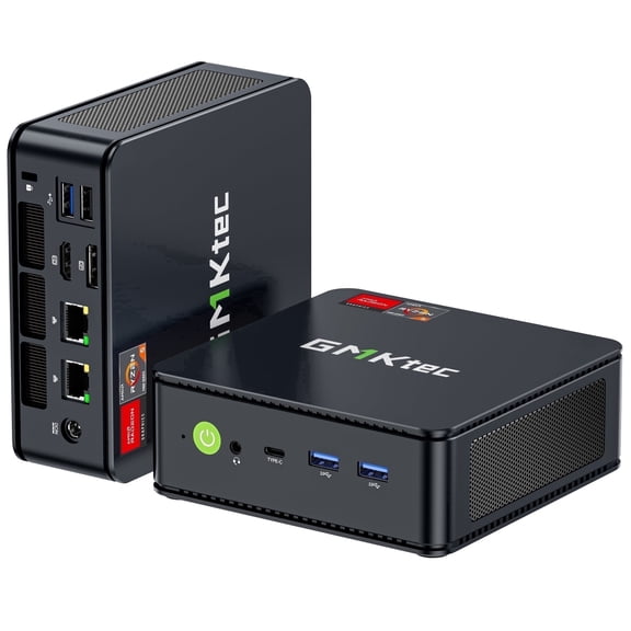 GMKtec Mini Gaming PC, AMD Ryzen 5 7640HS(up to 5.0GHz) , 32GB RAM 512GB SSD, Desktop Mini Computers, NucBox M6 Ultra Mini PC