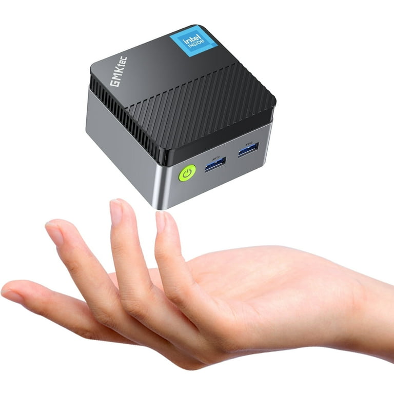 GMKtec Mini PC, 12GB RAM 256GB SSD, Intel Alder Lake N97 (up
