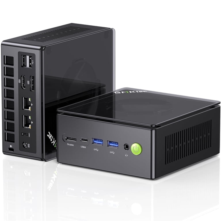 GMKtec, Mini Gaming PC, AMD Ryzen 7 8845HS, 1TB SSD 32GB RAM