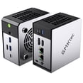 thumbnail image 1 of GMKtec M8 Mini PC, AMD Ryzen 5 PRO 6650H, 16GB DDR5 1TB SSD, Dual NIC LAN 2.5GbE Oculink, USB4, HDMI, USB-C, Office Home Gaming Desktop Computer, 1 of 10