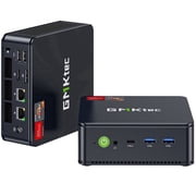 GMKtec Mini PC, AMD Ryzen 7 7730UUp to 4.5GHz, 16GB DDR4 512GB SSD, Mini Desktop Computer, Triple 4K Display, WiFi 6E, BT 5.2, Type-C, NucBox M5 Ultra