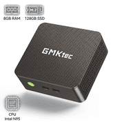 GMKtec Mini PC, Intel Alder Lake N95Up to 3.4GHz, 8GB DDR4 128GB SSD, Mini Desktop Computer, Windows 11 Pro, NucBox G3S