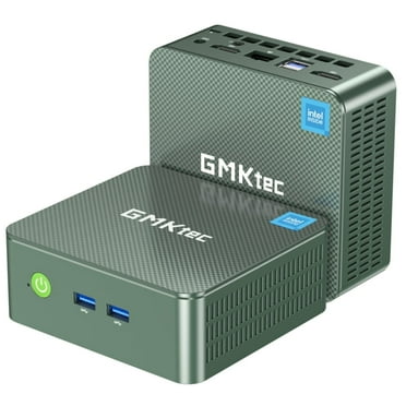 GMKtec Mini PC Intel N150 (up to 3.6GHz), 8GB RAM 256GB SSD, Windows 11 Pro Desktop Computer, Dual HDMI, 4 x USB3.2, WiFi 6/BT5.2, NucBox G3 Plus