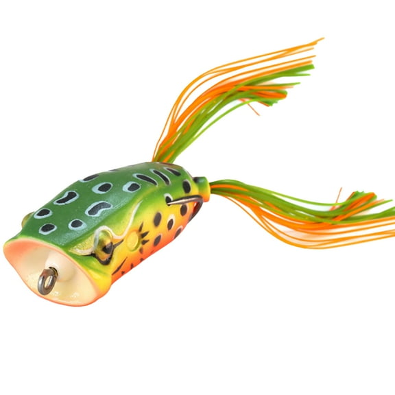 GMMGLT 3" Soft Topwater Frog Swimbait for Bass, Trout & Freshwater Fishing Lure with Weedless Hooks