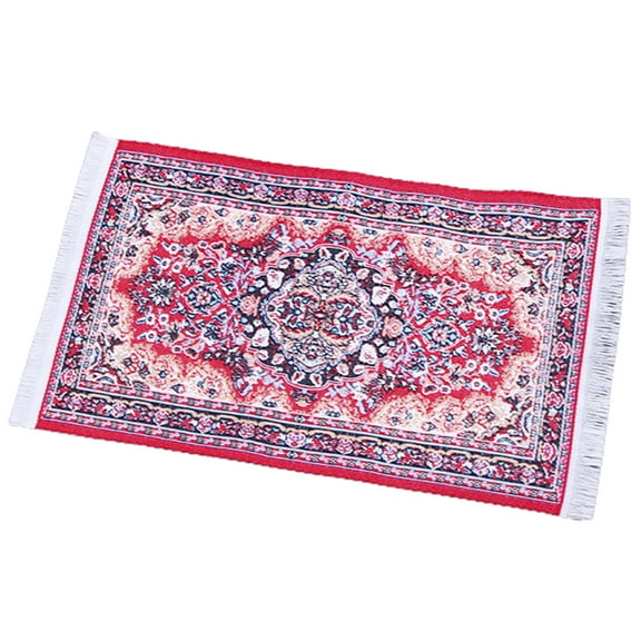 GMMGLT Persian Multicolor Prayer Rug, 6.69" x 3.94"