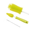 thumbnail image 1 of Silicone Soft Touch Bottle Brush, Baby Bottle Cleaning Brush Cleaning Tool Set for Washing Glass, Baby Bottles, Mugs, Narrow Neck Water Sport Bottles, 1 of 8