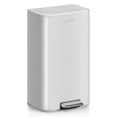 thumbnail image 1 of GMNIU 8 Gal Kitchen Trash Can, Tall Step Trash Can with Lid, Smooth Edge Garbage Bin for Home Office (Cement), 1 of 8
