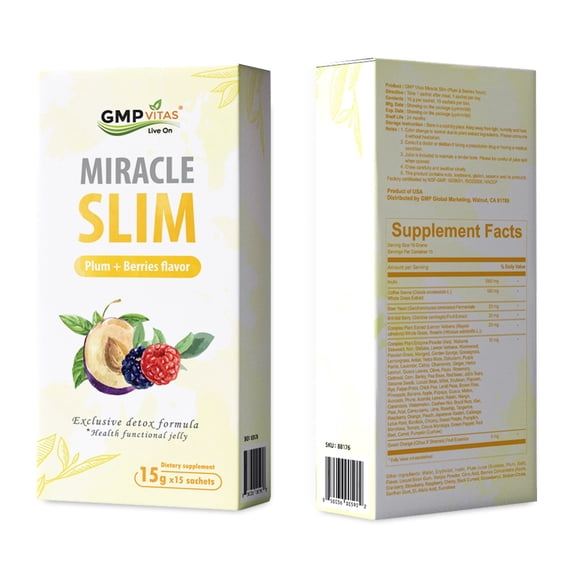 GMP Vitas Miracle Slim Detox Jelly (15 sachets)