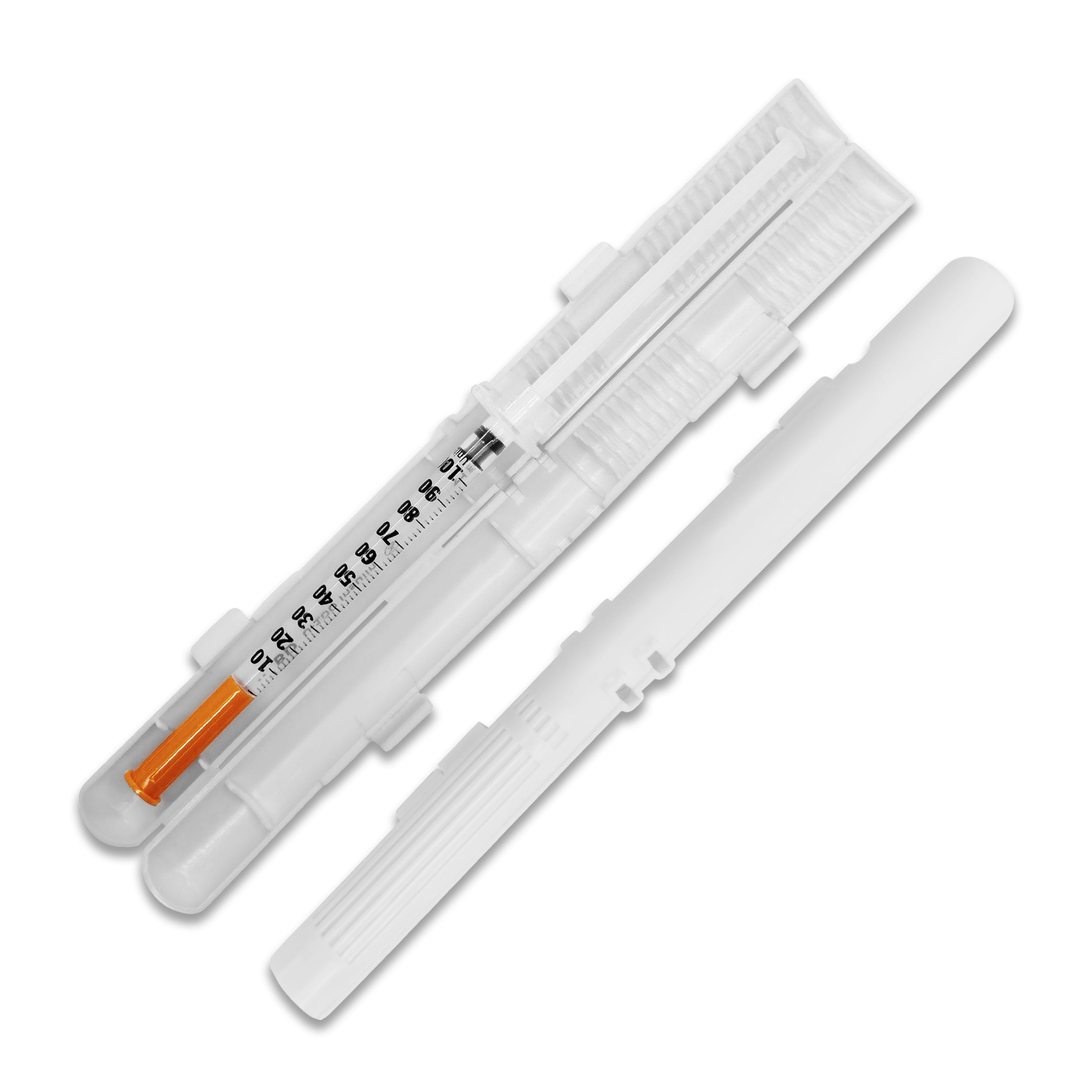 GMS 100cc Syringe Case - Holds Syringes with Needles, Small & Discreet ...