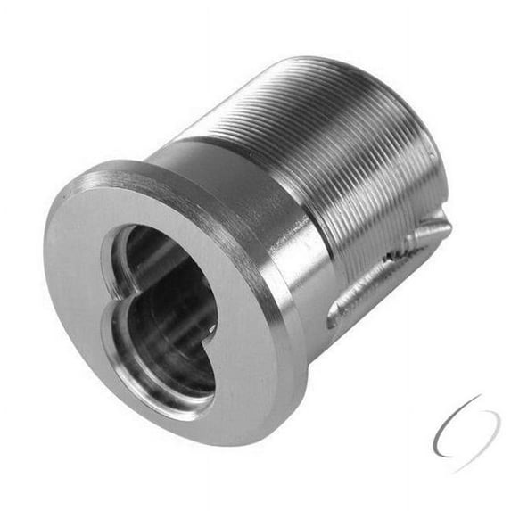 GMS 7 Pin Small Format Best Interchangeable Core Mortise Cylinder Housing with Straight Cam, Satin Chrome