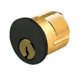 thumbnail image 1 of GMS M100YA Yale 8 Y1 Keyway 1" Mortise Cylinder 10B Dark Bronze Finish, 1 of 1