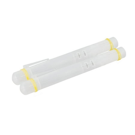 GMS Prefilled Syringe Case - for Insulin and Other Liquid Medication (Pack of 2 Clear)