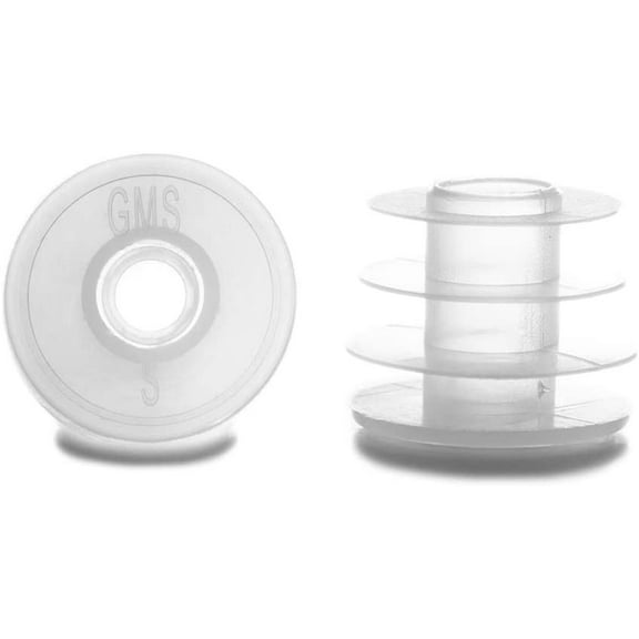 GMS Press in Bottle Adapter Plug for Liquid Medication - Small - 22mm (25 Count)