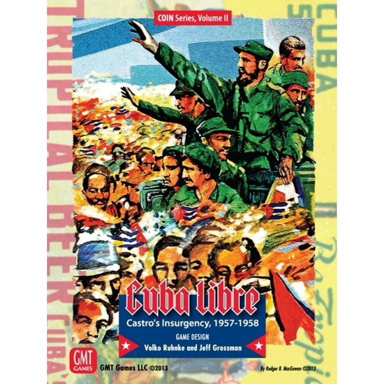 GMT Games Cuba Libre - Coin Series Volume 2 Game GMT Games Cuba Libre - Coin Series Volume 2 Game