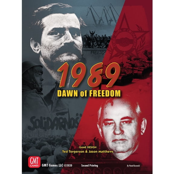 GMT Games 1989 - Dawn of Freedom (2nd Printing) New