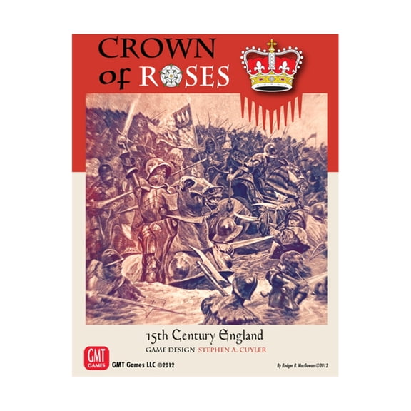 GMT Games Crown of Roses - 15th Century England New