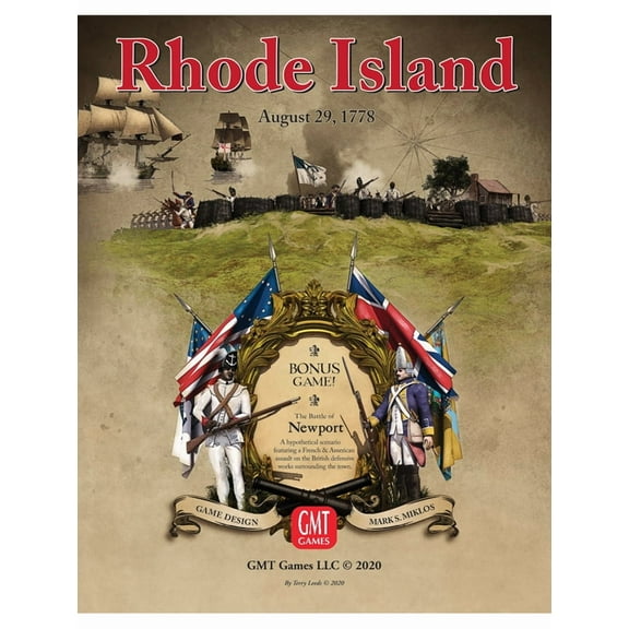 GMT Games GMT2003 Battle for Rhode Island Board Game