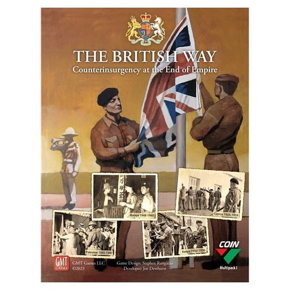 GMT Games The British Way: Counterinsurgency, 2nd Printing