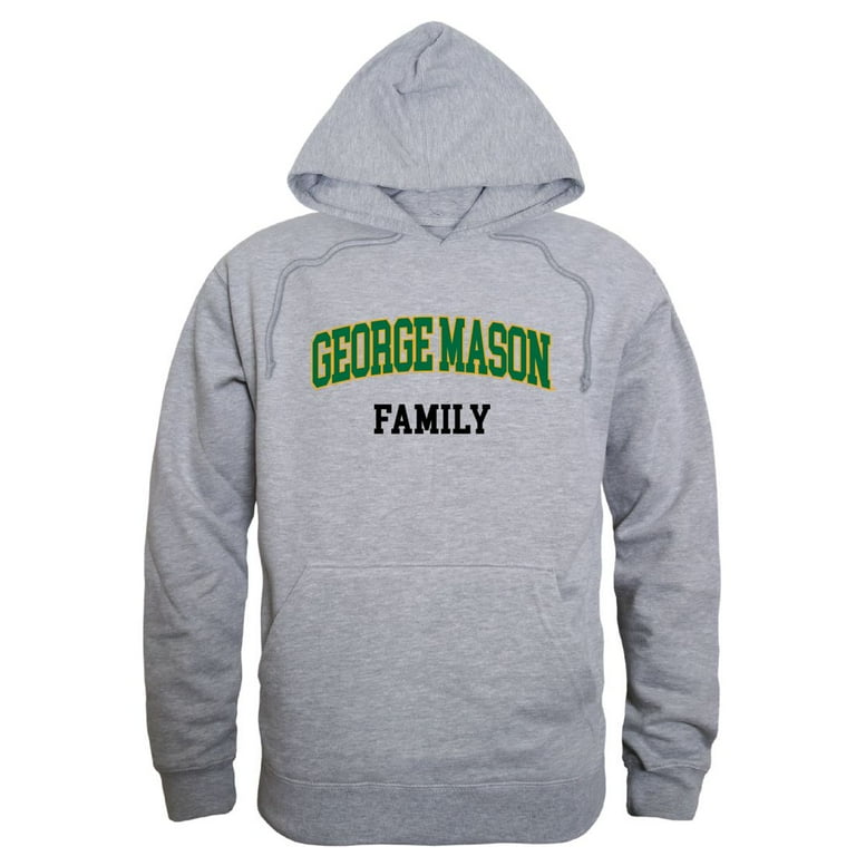 GMU George Mason University Patriots Family Hoodie Sweatshirts Heather Grey XX Large