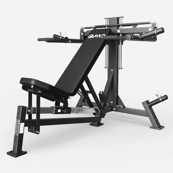 GMWD V7 Chest Press Machine, Bench Press Machine with Independent Arms, Adjustable Incline Decline Flat Bench for Chest, Home Gym Equipment