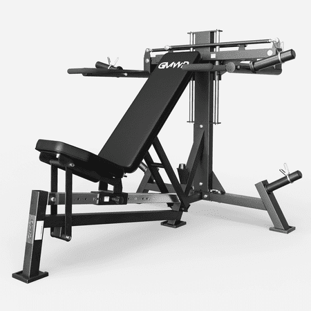 GMWD V7 Chest Press Machine, Bench Press Machine with Independent Arms, Adjustable Incline Decline Flat Bench for Chest, Home Gym Equipment