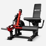 GMWD Leg Extension and Curl Machine LE08 2.0, Adjustable Leg Curl Machine with Plate Loaded, Seated Leg Extension and Lying Curl Machine for Home Gym