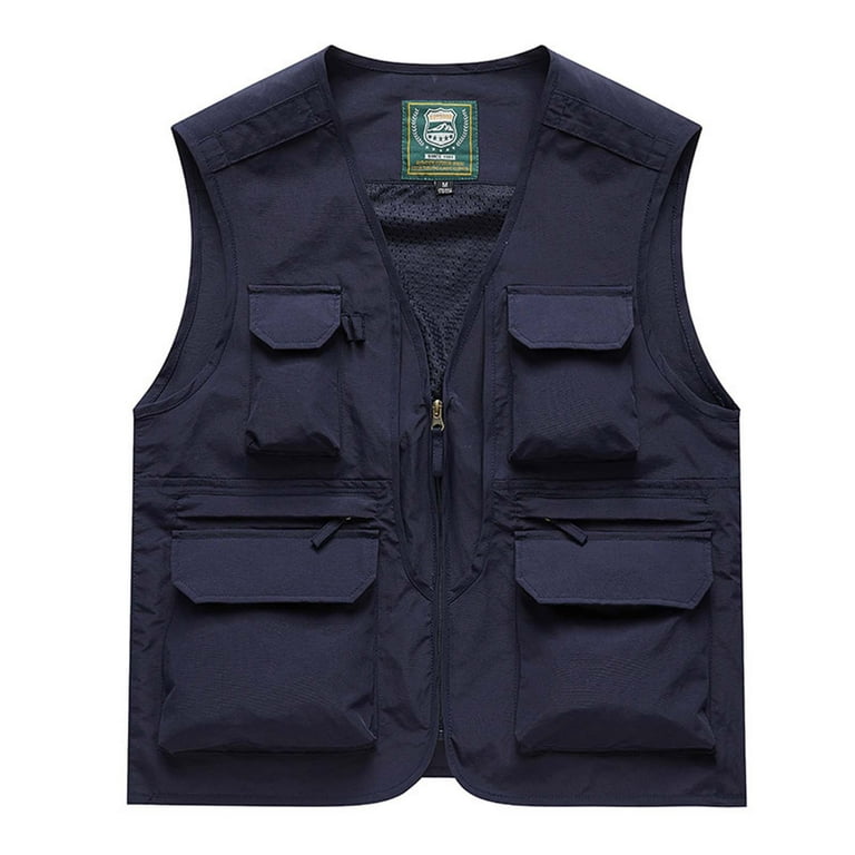 Mens big and tall vest jackets clearance